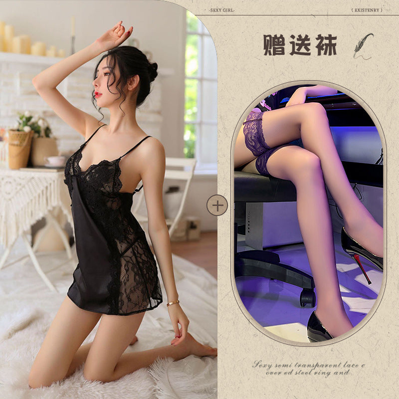 Silk Lace Chemise