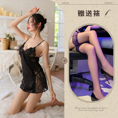 Silk Lace Chemise