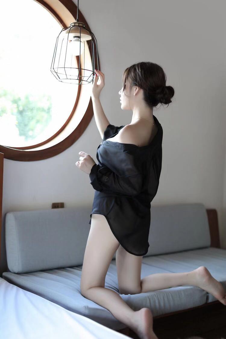 Sheer White Shirt Dress