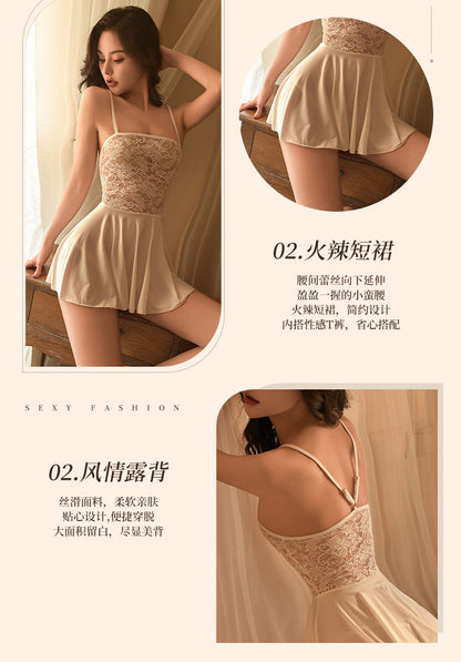 Sheer Lace Nightdress